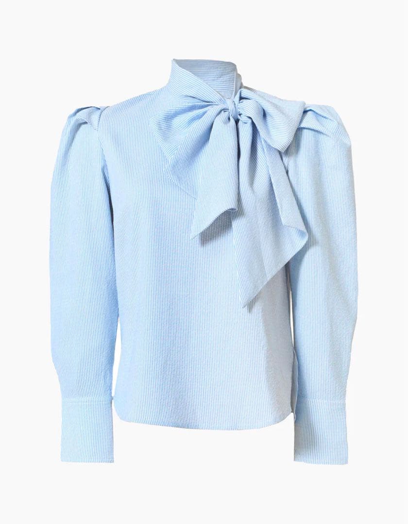 Bibiy. RIBBON CUFFS BLOUSE - メルカリ