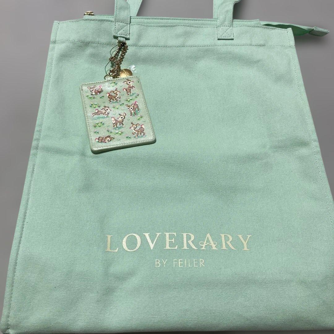 新品 フェイラー 推し活 トートバッグ ツンツンバンビーノ パスケース