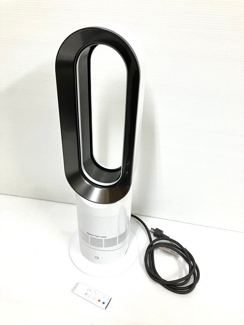 美品◆Dyson ダイソン◆AM09 hot+cool リモ付き 2019年製 Pure Hot+Cool 【電池付属】ダイソン AM09 スペアリモコン 黒 すぐに