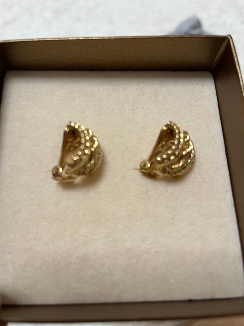 ゆきちんさん専用 グロッセジャパン ゴールドイヤリング