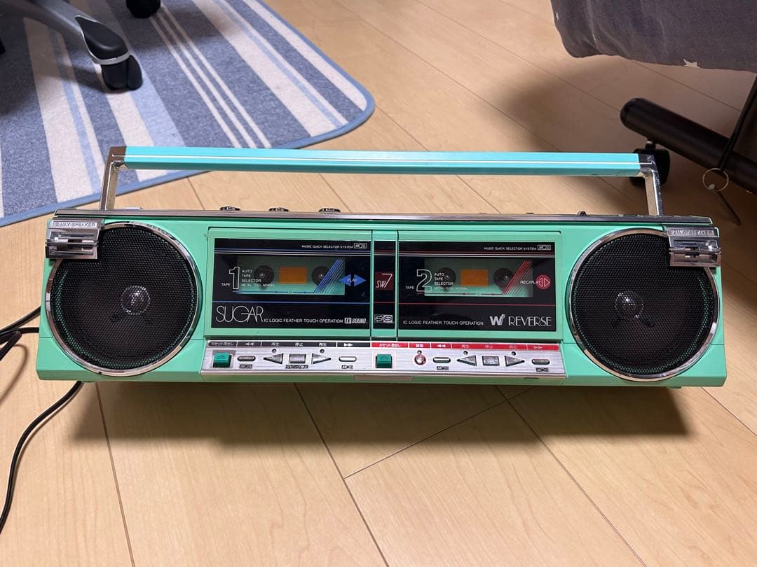 東芝TOSHIBA SUGAR RT-SW7 ラジカセ - メルカリ
