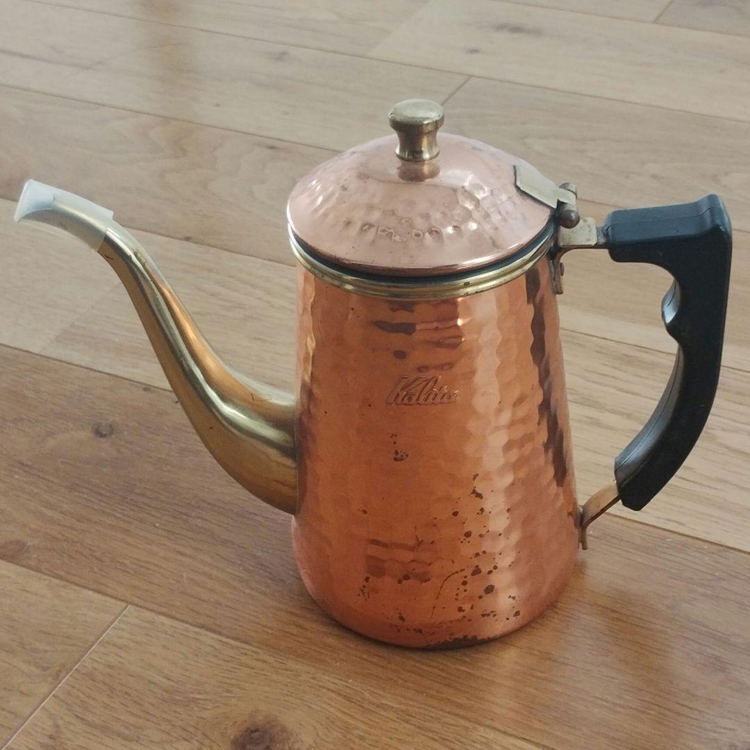 廃番 カリタ 銅ポット 蝶番付 0.7l 700ml