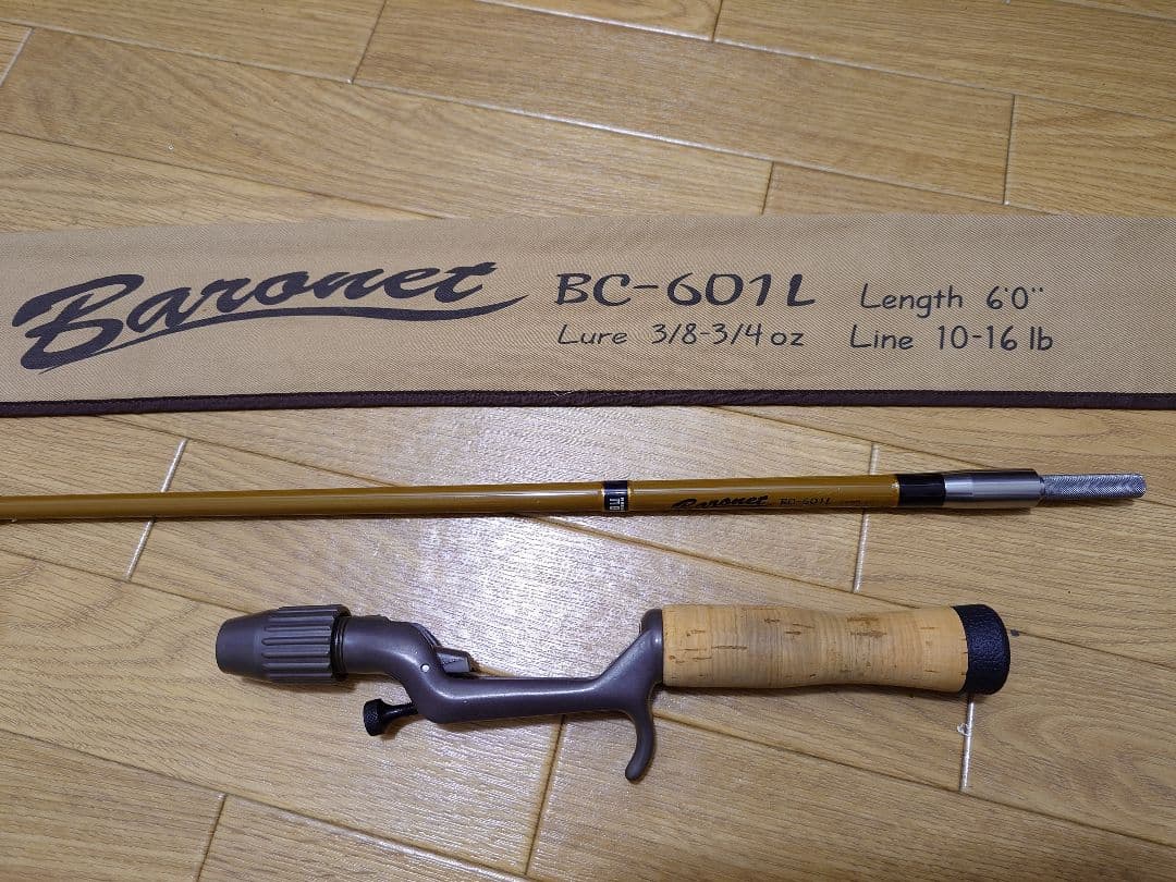 Abu Baronet BC-601L バスロッド 6フィート Abu Baronet BC-601L バスロッド 6フィート Abu Baronet BC-601L バス
