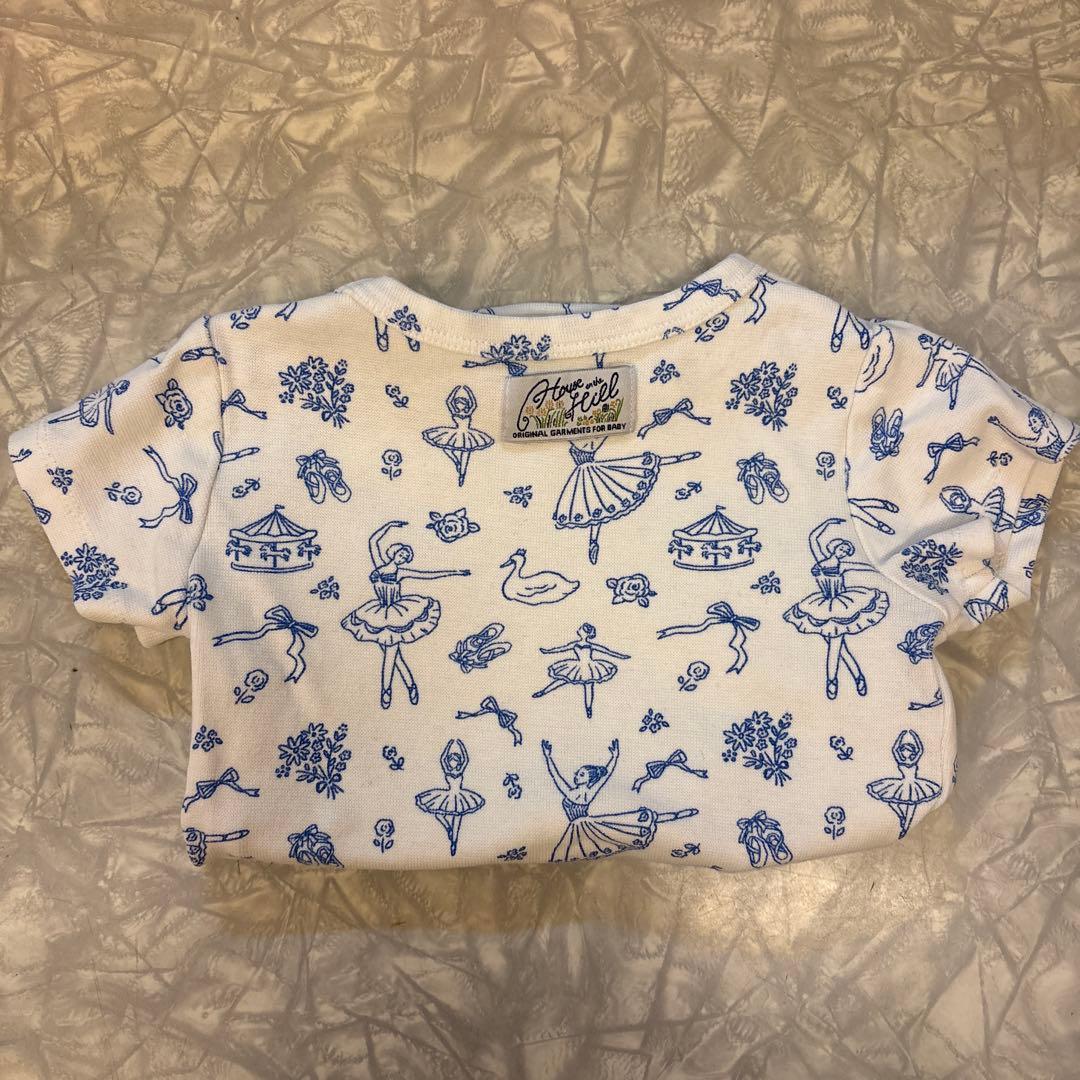 house on the hill バレエ ロンパース 70cm house バレエ ロンパース