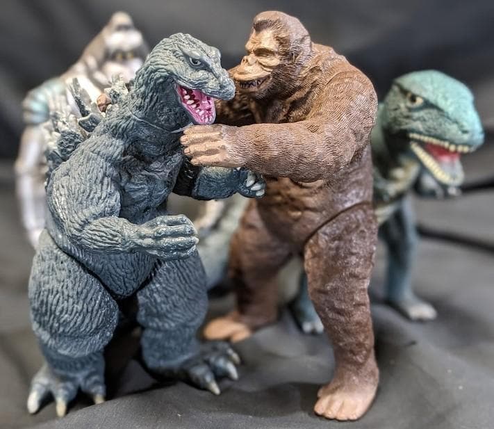 キングコング＆メカニコング＆ゴロザウルス（バンダイ）＆ゴジラ