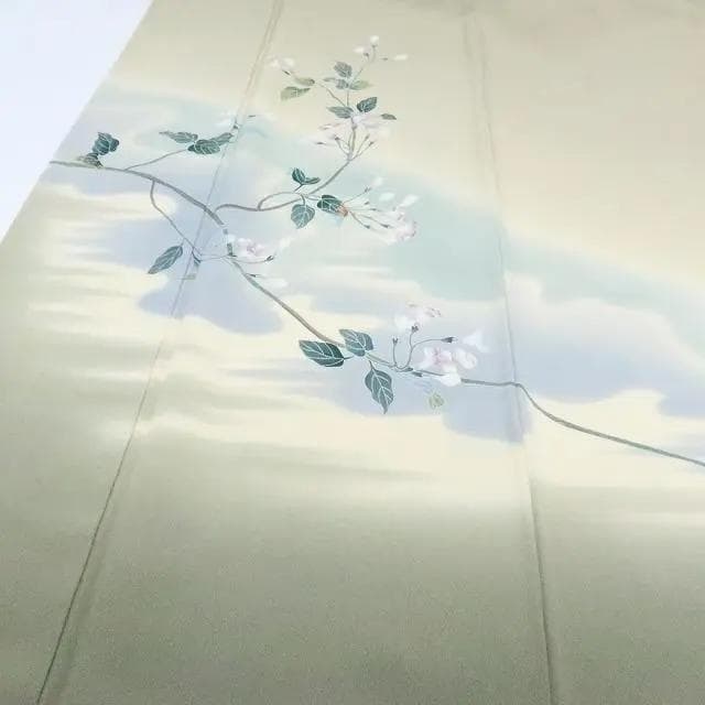 専用Y2437◇美品 作家物落款 手縫い仕立て 正絹 訪問着 着物 - メルカリ