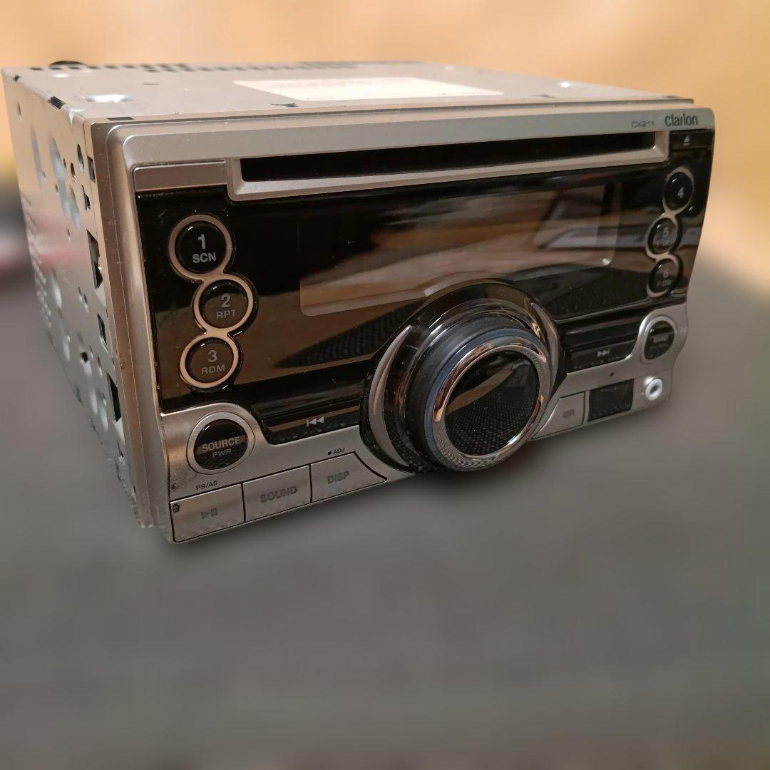 Clarion CX211 カーオーディオ 動作未確認です。 - メルカリ