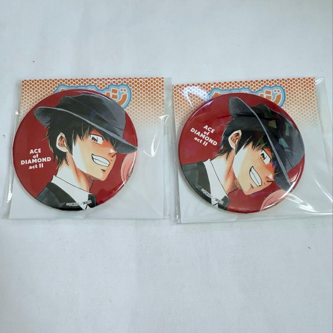 ダイヤのA 沢村栄純 缶バッジ マフィア - メルカリ