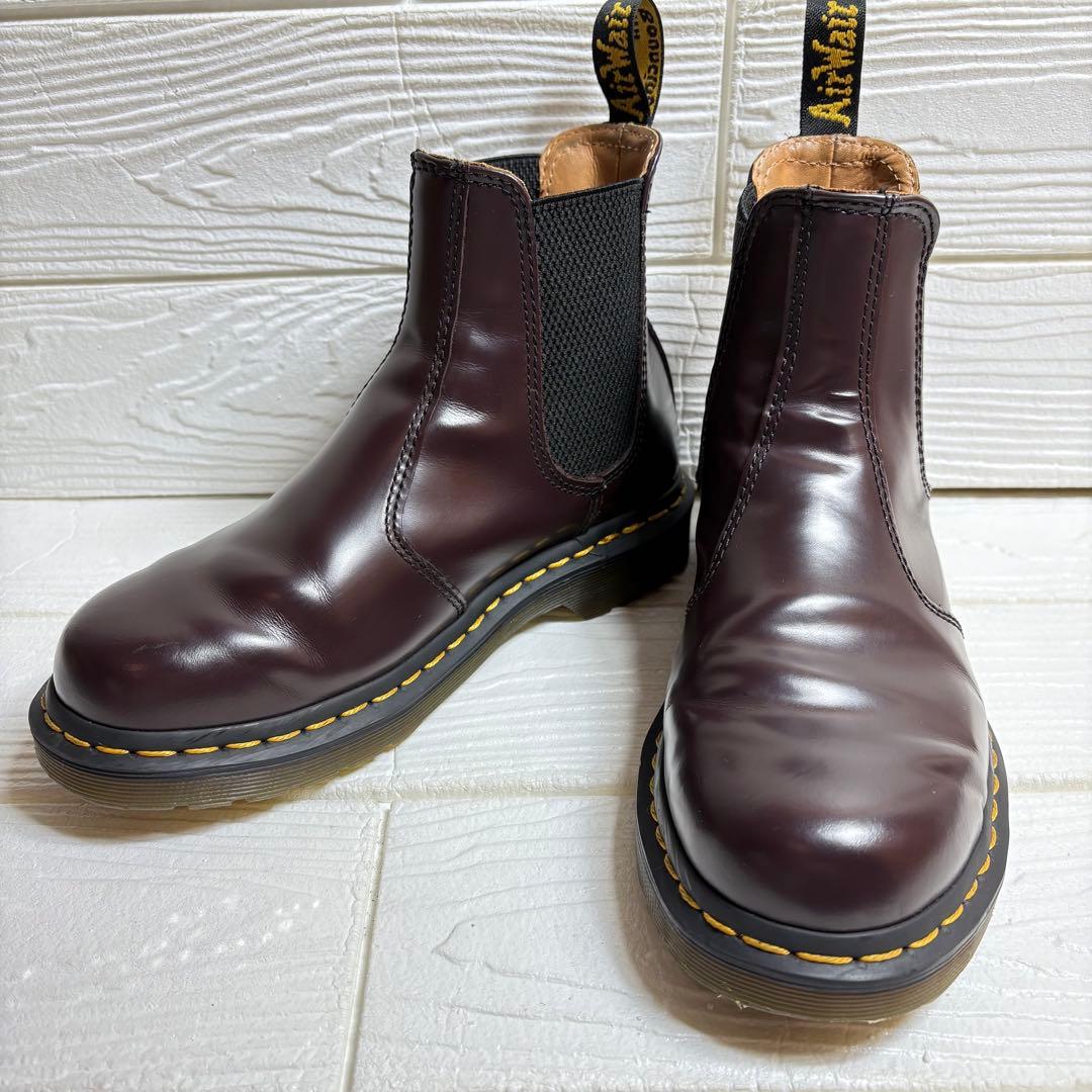 ✨美品✨ドクターマーチン 2976 チェルシーブーツ UK4チェリーブラウン Dr.Martens 2976 チェルシーブーツ AMBASSADOR | ドクターマーチン
