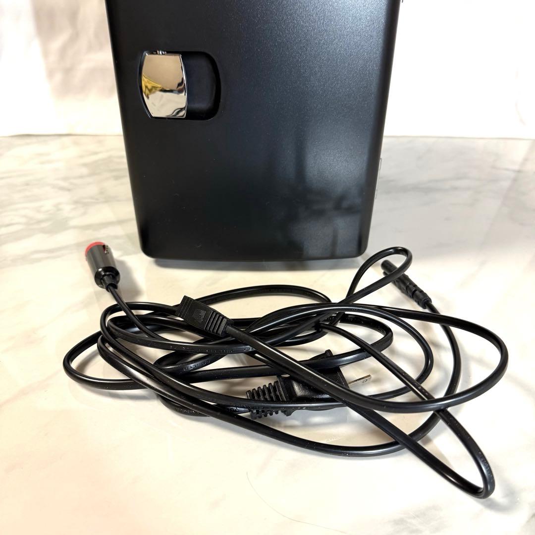 コンパクト冷蔵庫 ブラック 小型 4L容量 コードセット コンパクト