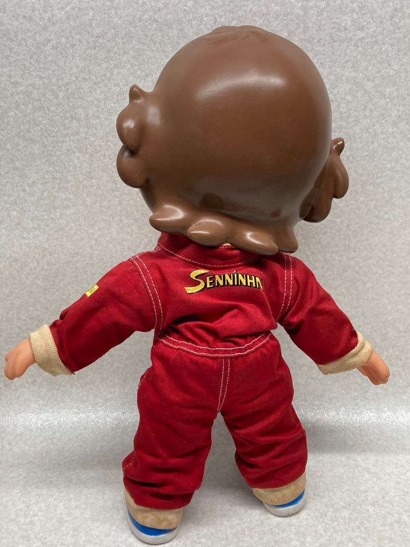 D）セニーニャ アイルトンセナ フィギュア 高さ約40㎝ レーシング