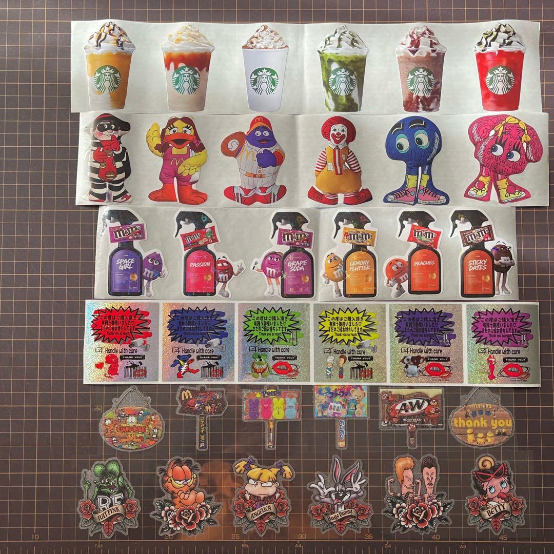 せ】アメステ ロールシール おすそわけ アメキャラ 切り売り - メルカリ