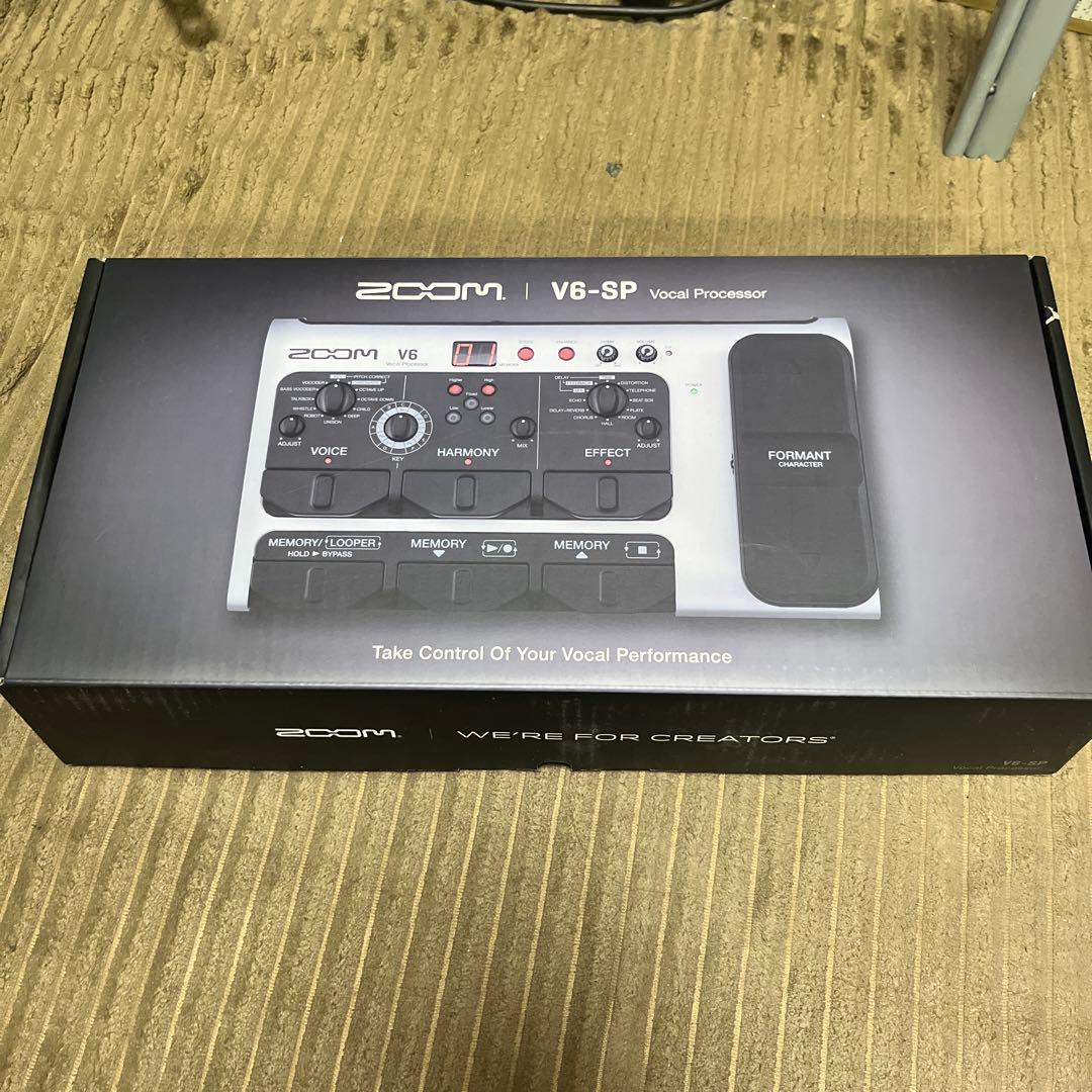 ZOOM V6-SP ボーカルプロセッサー - メルカリ