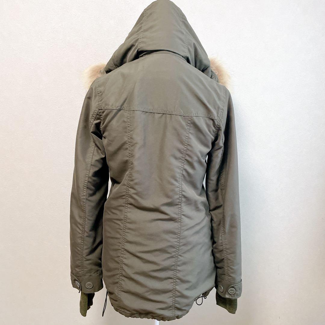 平成ギャルy2k ファー付き ミリタリー モッズコート フェアリー