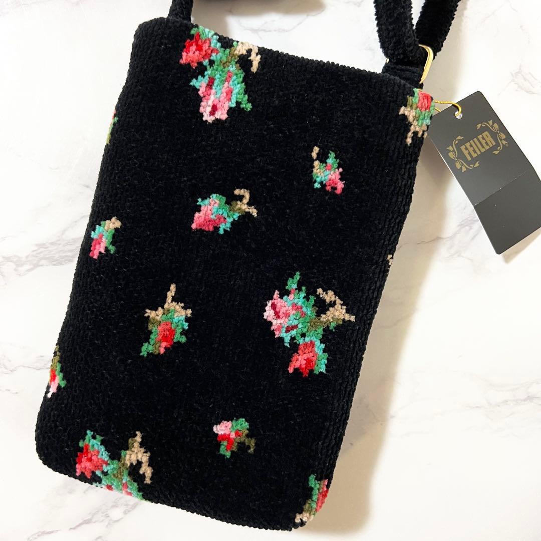 FEILER フェイラー スマホショルダー リアローズ 新品未使用 - メルカリ