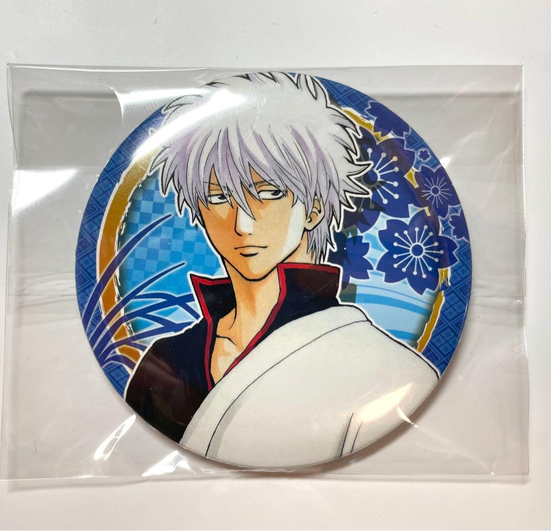 銀魂 原作絵 缶バッジ 坂田銀時 ジャンプ展 50周年 - メルカリ