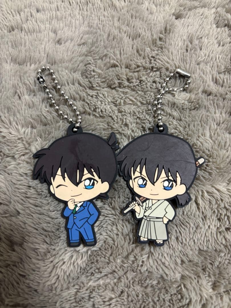 名探偵コナンキーホルダー 2個セット 工藤新一、沖田総司 - メルカリ