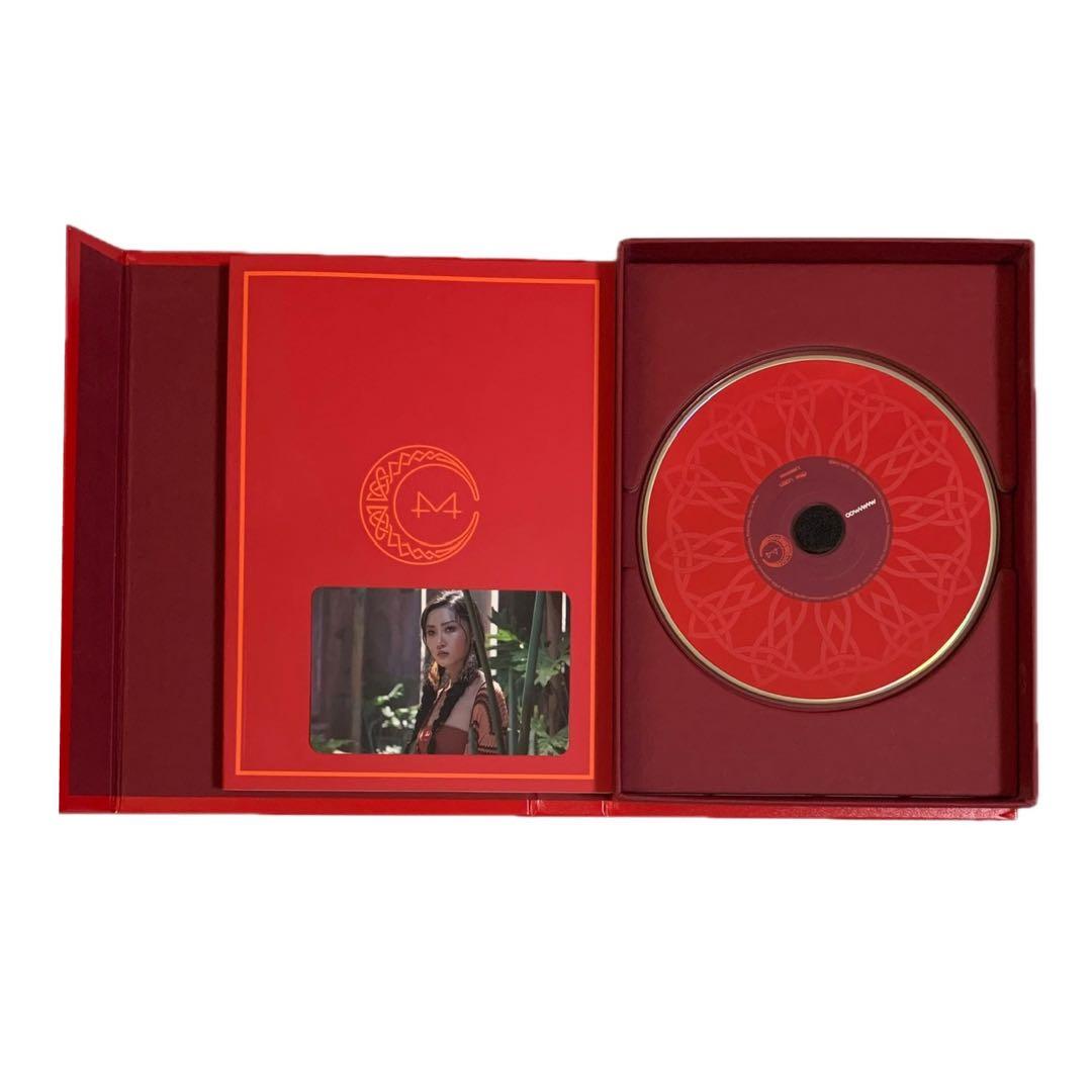 MAMAMOO Red Moon CD ファサ トレカ ママムー フォトカード - メルカリ