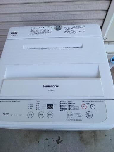 洗濯機 5.0kg Panasonic NA-F50ME4 2017年製