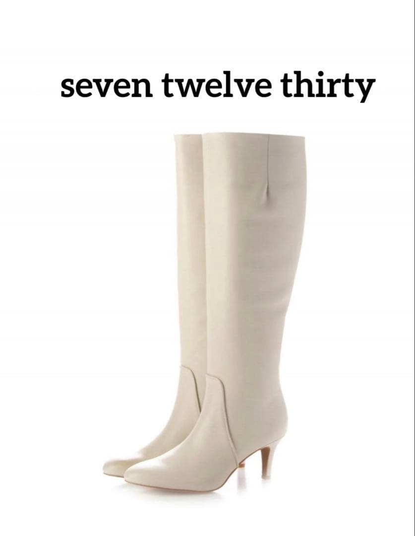 美品seven twdlve thirty ロングブーツ　レザーブーツ⭐︎ZARA SEVEN TWELVE THIRTY｜セミルーズロングブーツ | Rakuten Fashion(楽天