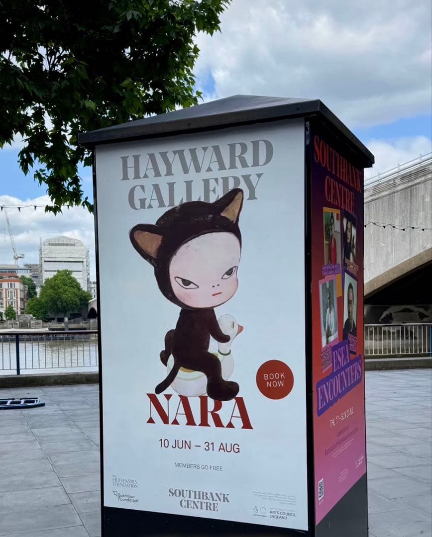 レア】奈良美智展 海外ポスター① 5070サイズ Yoshitomo Nara - メルカリ