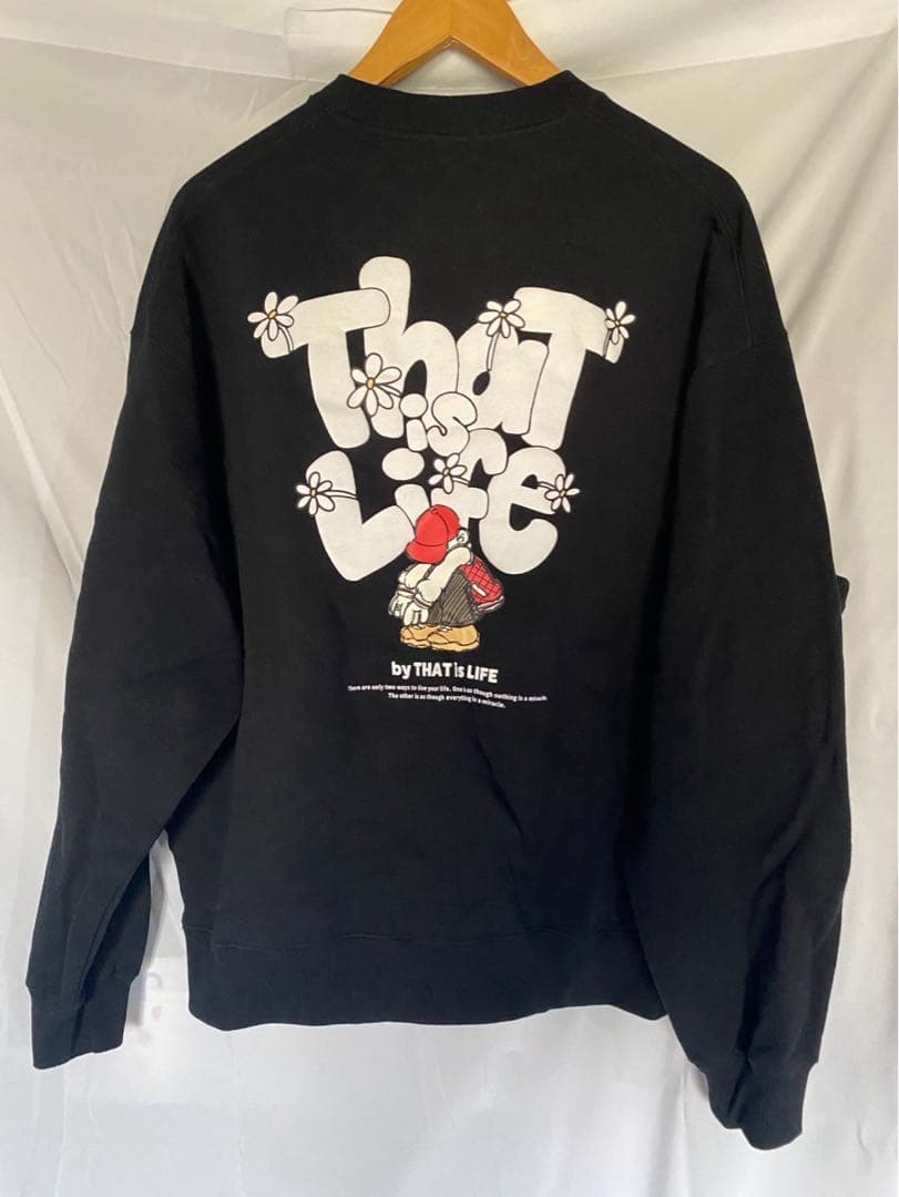 That's life スウェット ブラック - メルカリ