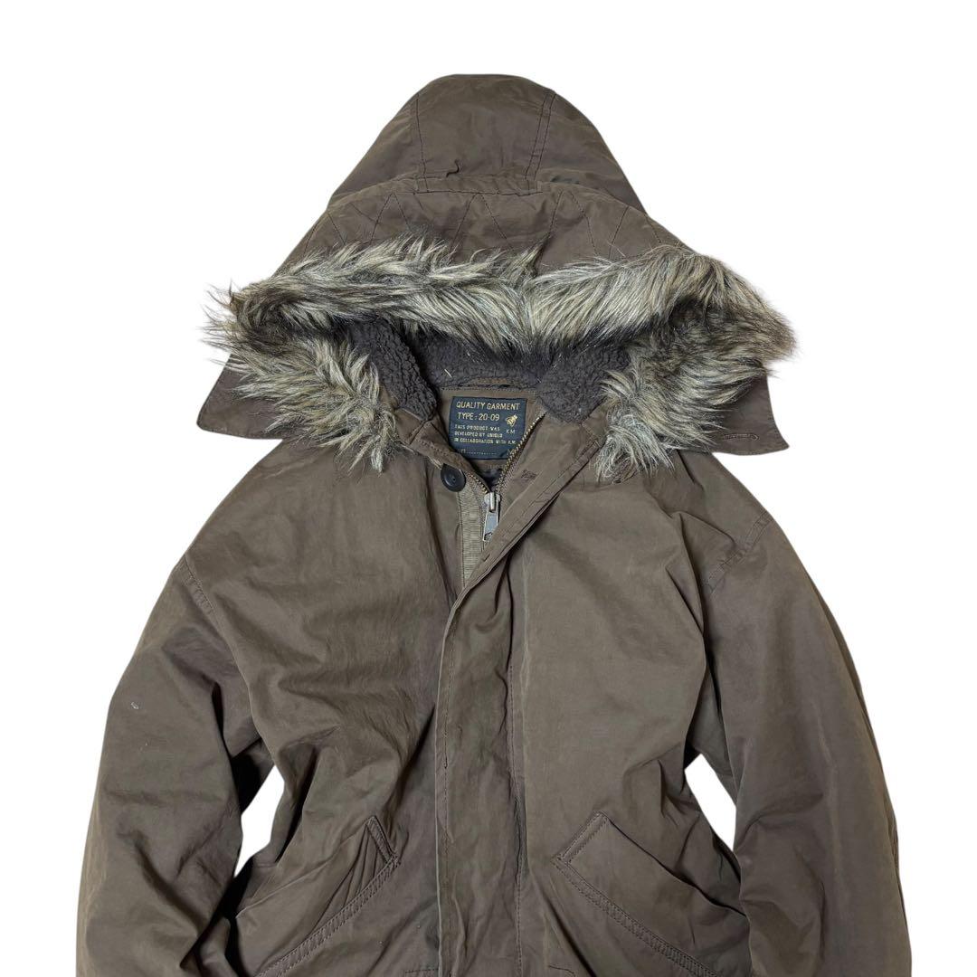 00's archive goa 亜熱帯 モッズコート アウター ブラウン