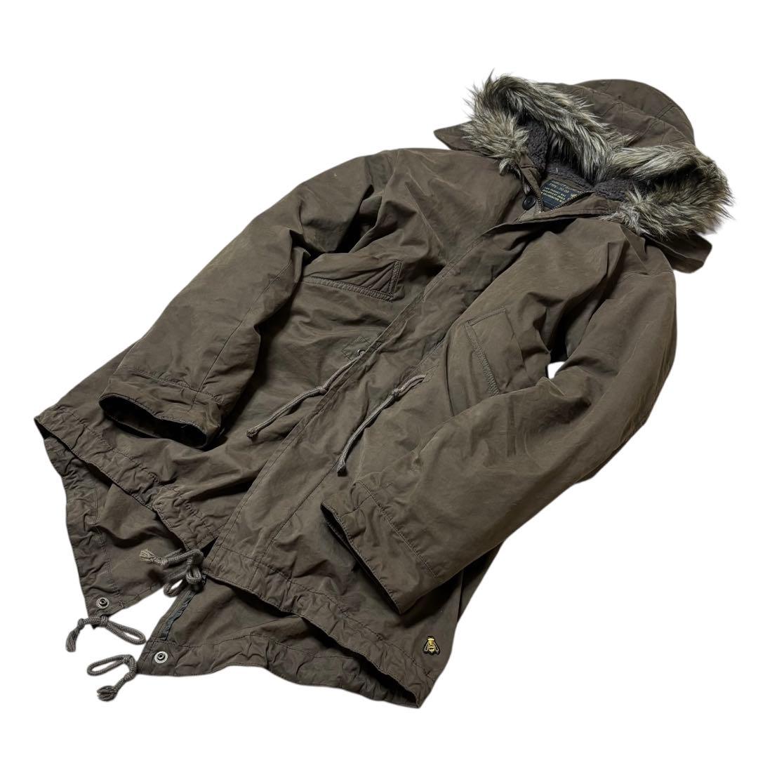 00's archive goa 亜熱帯 モッズコート アウター ブラウン