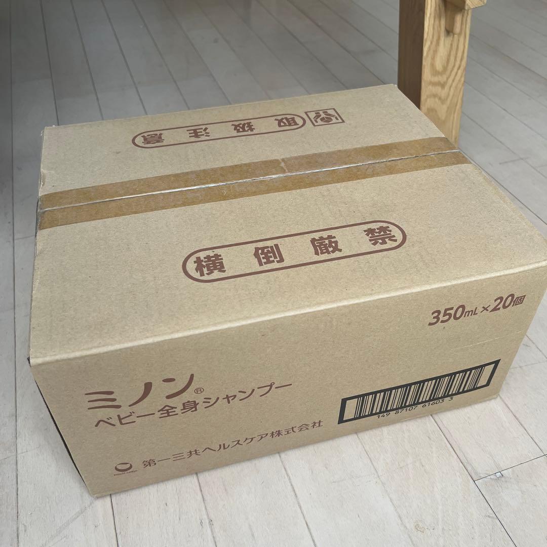 ミノン ベビー ボディソープ ２０個　箱入り　未開封 Amazon.co.jp: MINON(ミノン) ベビー全身シャンプー 本体ボトル 350mL