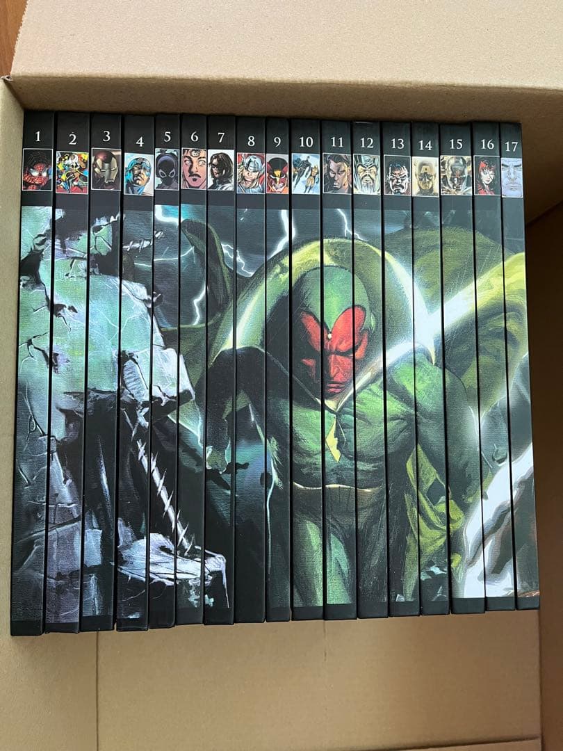 アシェット マーベル グラフィックノベル・コレクション1〜17号セット