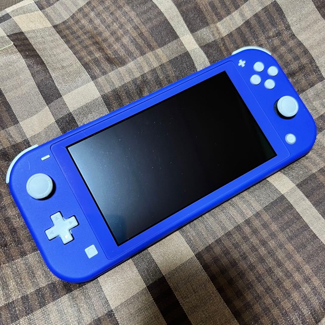 スイッチライト ブルー Switch LITE BLUE 箱付き - メルカリ