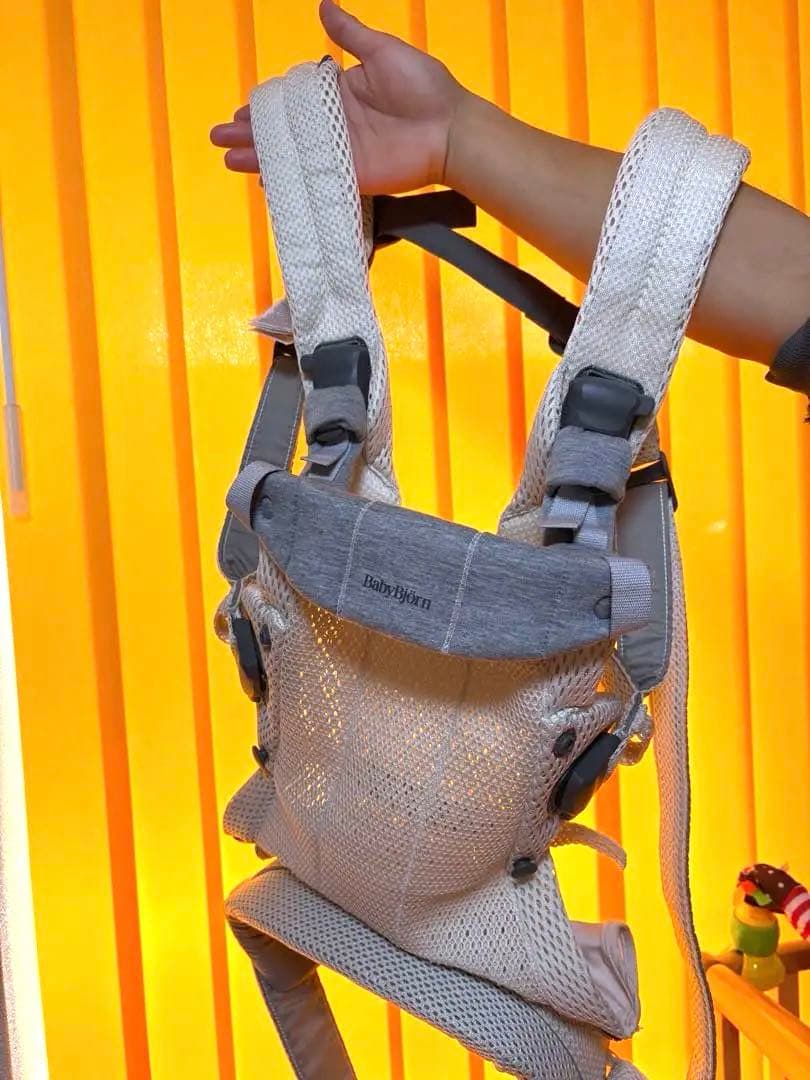 【羽愛 】BabyBjörn HARMONY 抱っこ紐 クリーム ベビービョルン｜抱っこ紐｜ハーモニー/クリーム｜ブリベビ通販