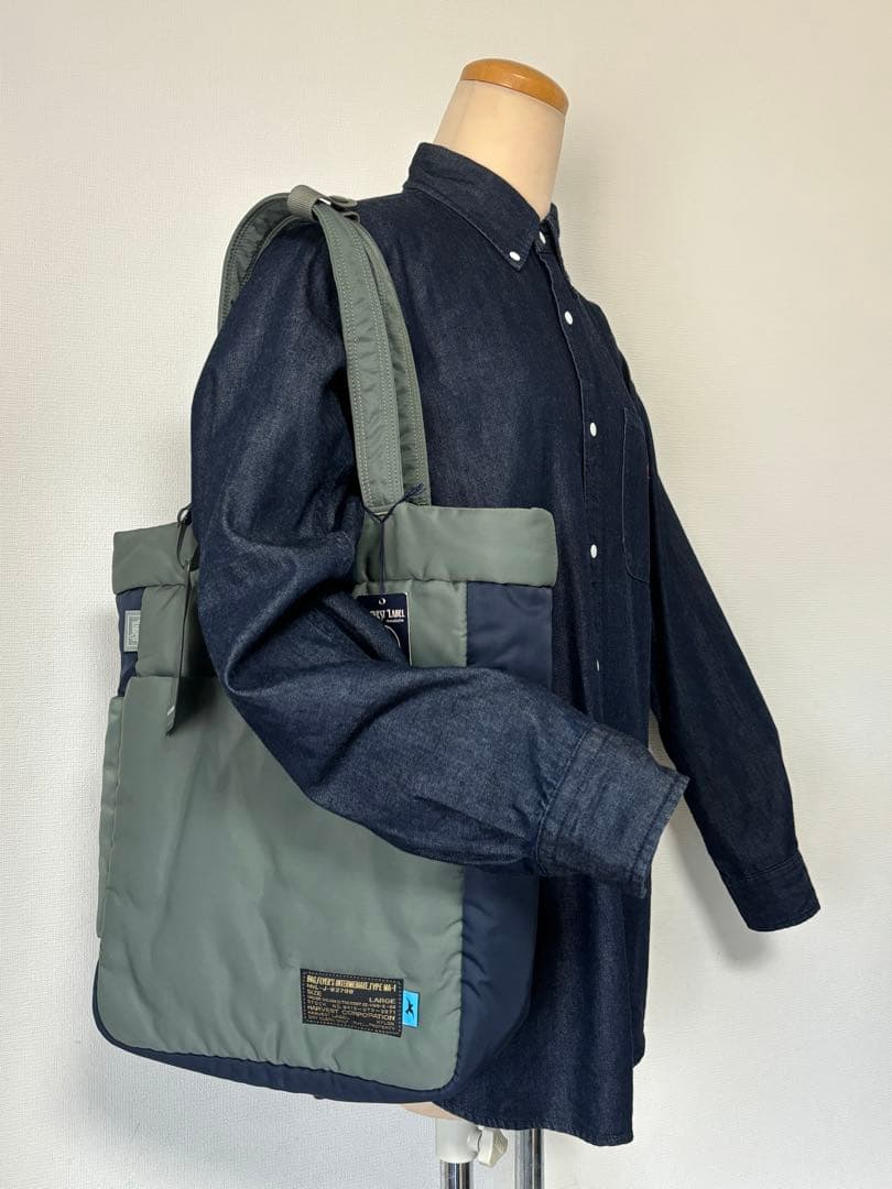 ハーヴェストレーベル/ナイロン/トートバッグ/PORTER/限定/山口幸一