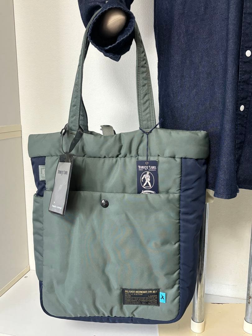 ハーヴェストレーベル/ナイロン/トートバッグ/PORTER/限定/山口幸一