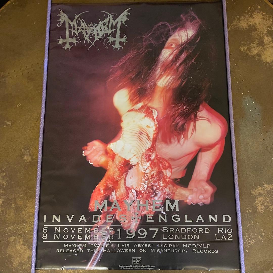90s デッドストック mayhem 大判ポスター m42804404534_1.jpg?1766064438