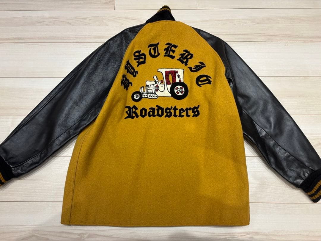 ヒステリックグラマー アメリカ製 スタジャン カーコート