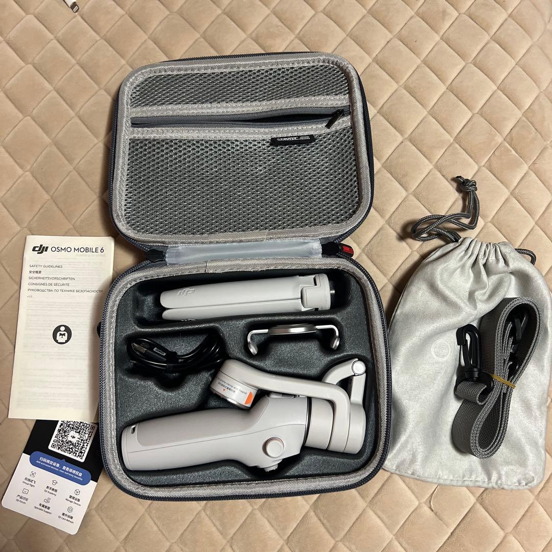 【新品未使用】OSMO Mobile 6 Amazon.com: DJI Osmo Mobile 6, 3-Axis Phone Gimbal, Object