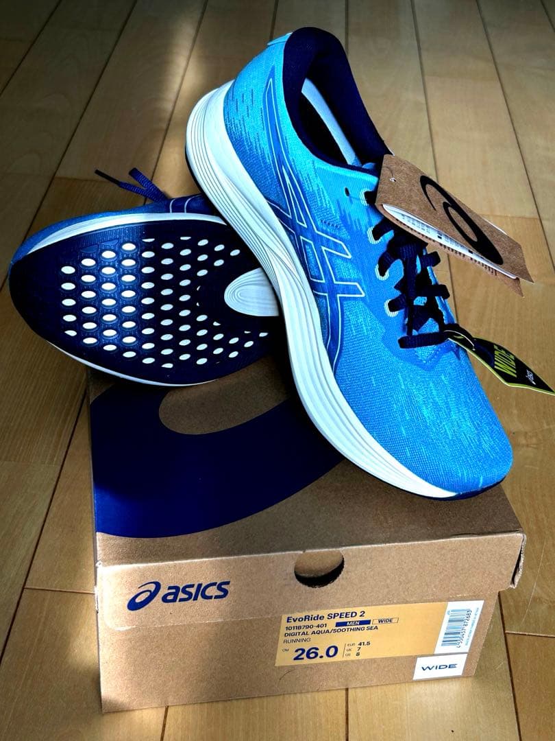 asics アシックスEvoRide SPEED 2 WIDE 26.0cm