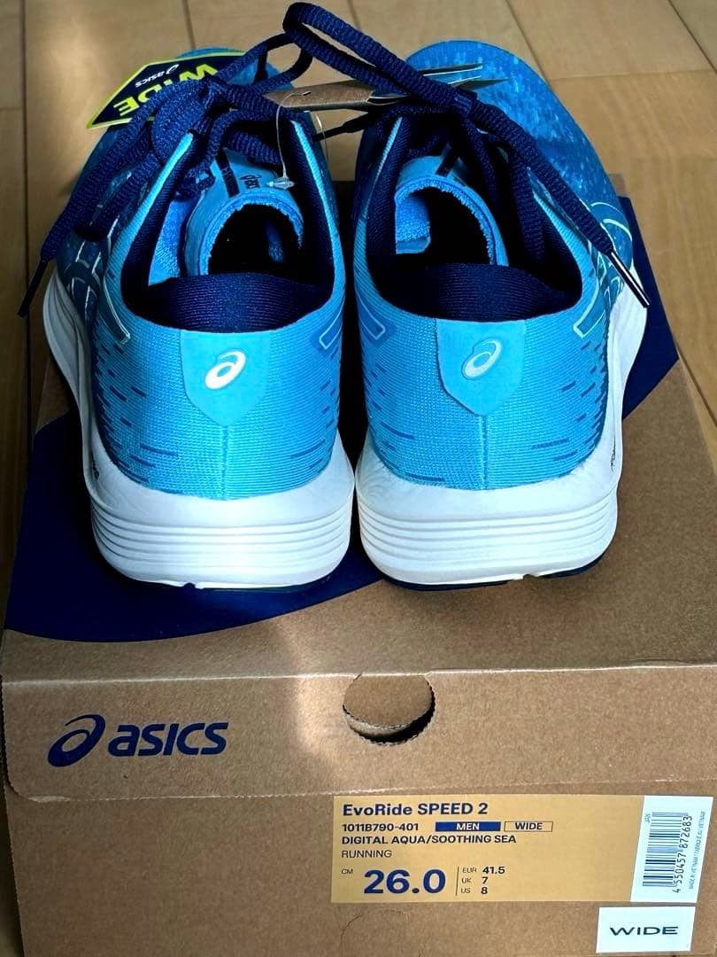 asics アシックスEvoRide SPEED 2 WIDE 26.0cm