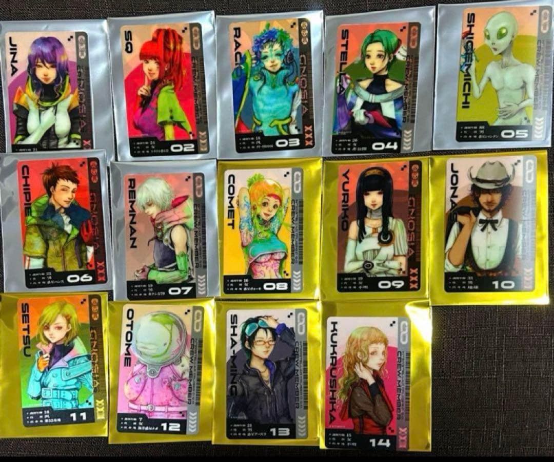 グノーシア GNOSIA PARCO レンチキュラー カード コンプリートセット