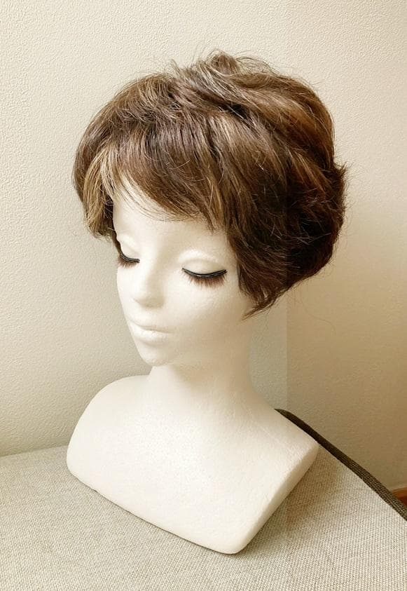 フォンテーヌ VALAN VR12 人毛MIX グラデーションメッシュ ハーフ