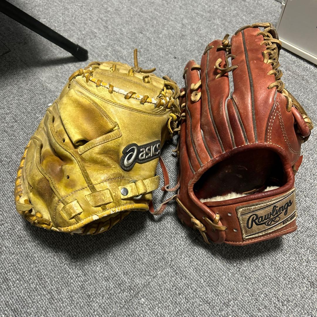 Rawlings 硬式野球グローブ 赤 ローリングス（Rawlings）（メンズ）硬式用グラブ 内野手用 野球