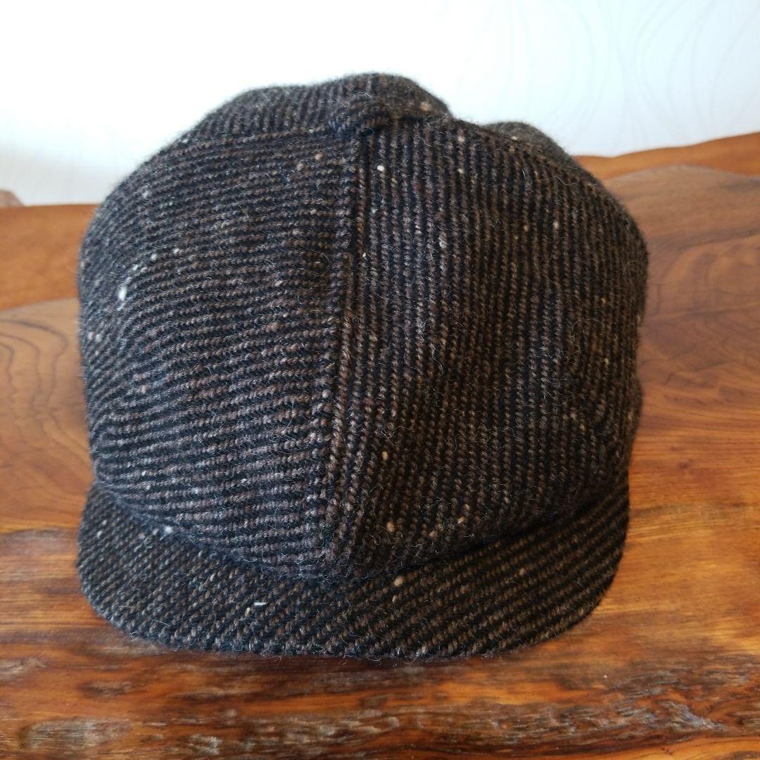 メンズキャスケット　ツイード《ブートレガーズ》