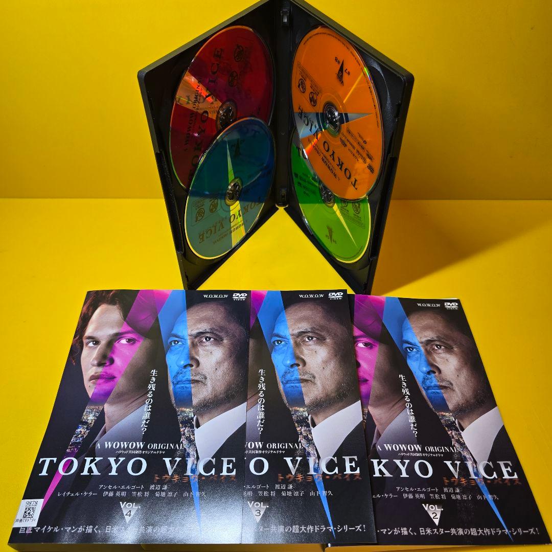 新品ケース交換済み TOKYO VICE+Season2 DVD 全8巻セット
