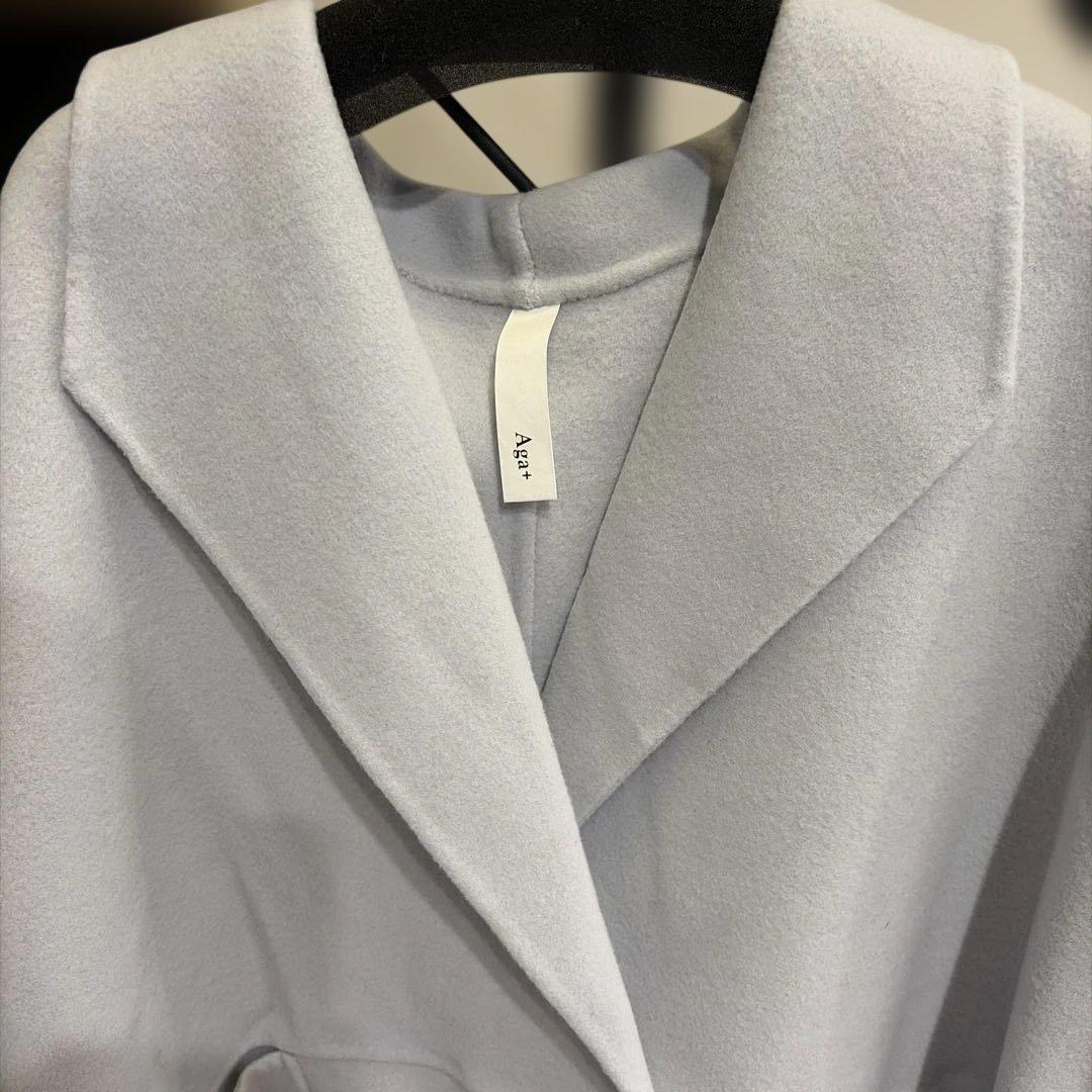 ヤマダヤ福袋 新品未使用 Aga コート ポンチョ ライトブルー - メルカリ