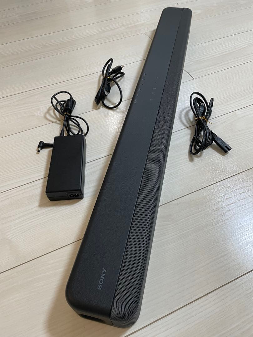 SONY サウンドバー ht-x8500 本体と付属品 HT-X8500 レビュー 「3次元の立体音響を楽しめるスリムタイプの