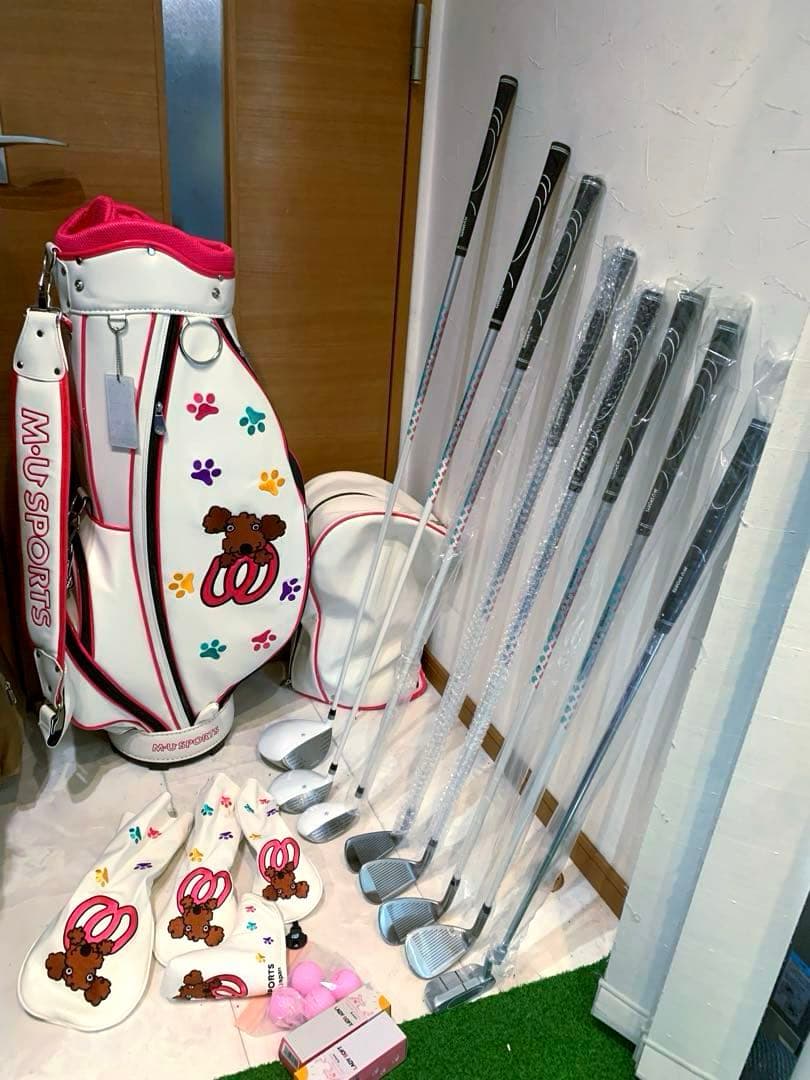 ほぼ未使用 ミエコウエサコ レディース ゴルフクラブセット - メルカリ