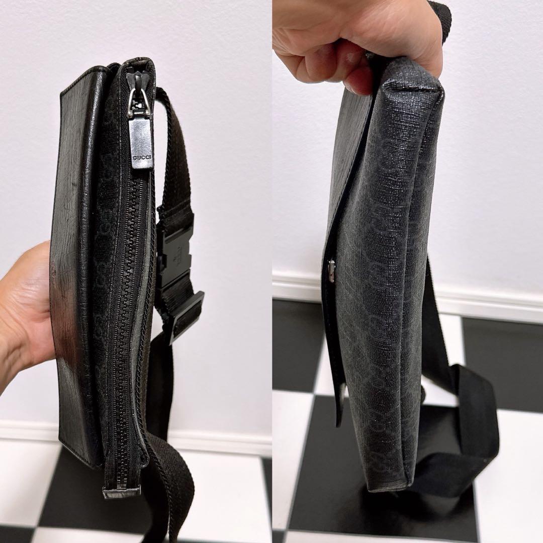 《美品》GUCCI(グッチ)ウエストポーチ　ボディーバッグ