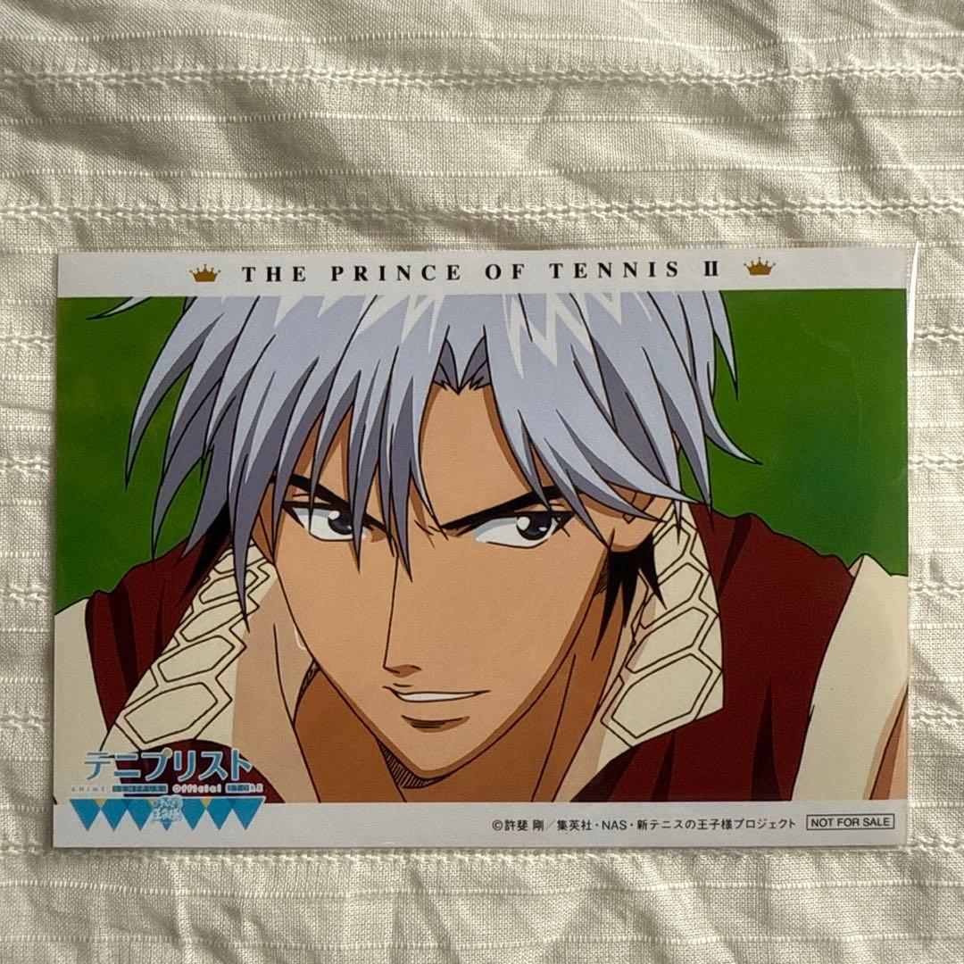 新テニスの王子様 テニプリスト 限定 非売品 ブロマイド 佐伯虎次郎