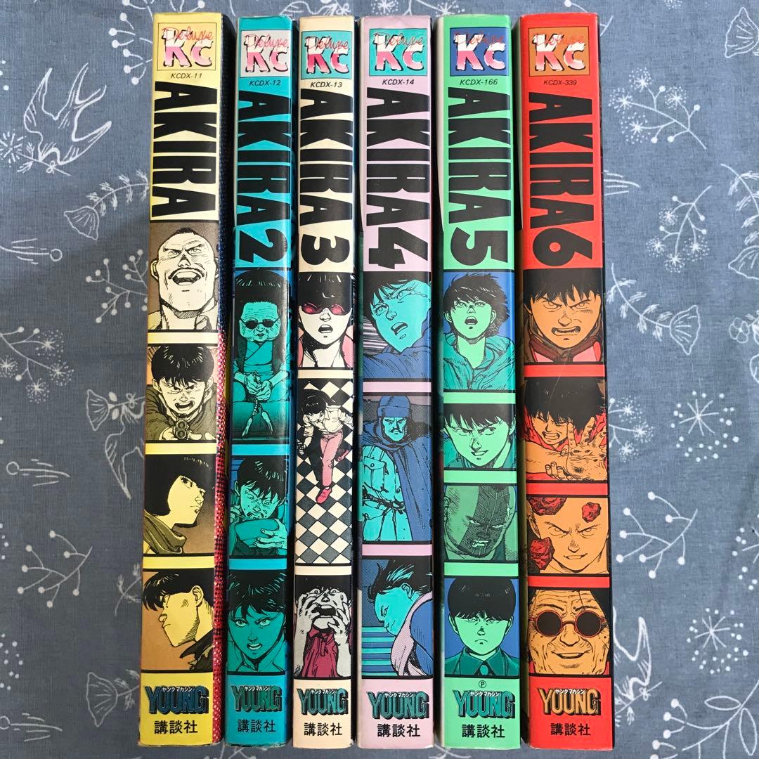 希少】【全巻初版】AKIRA全6巻セット／大友克洋 - メルカリ